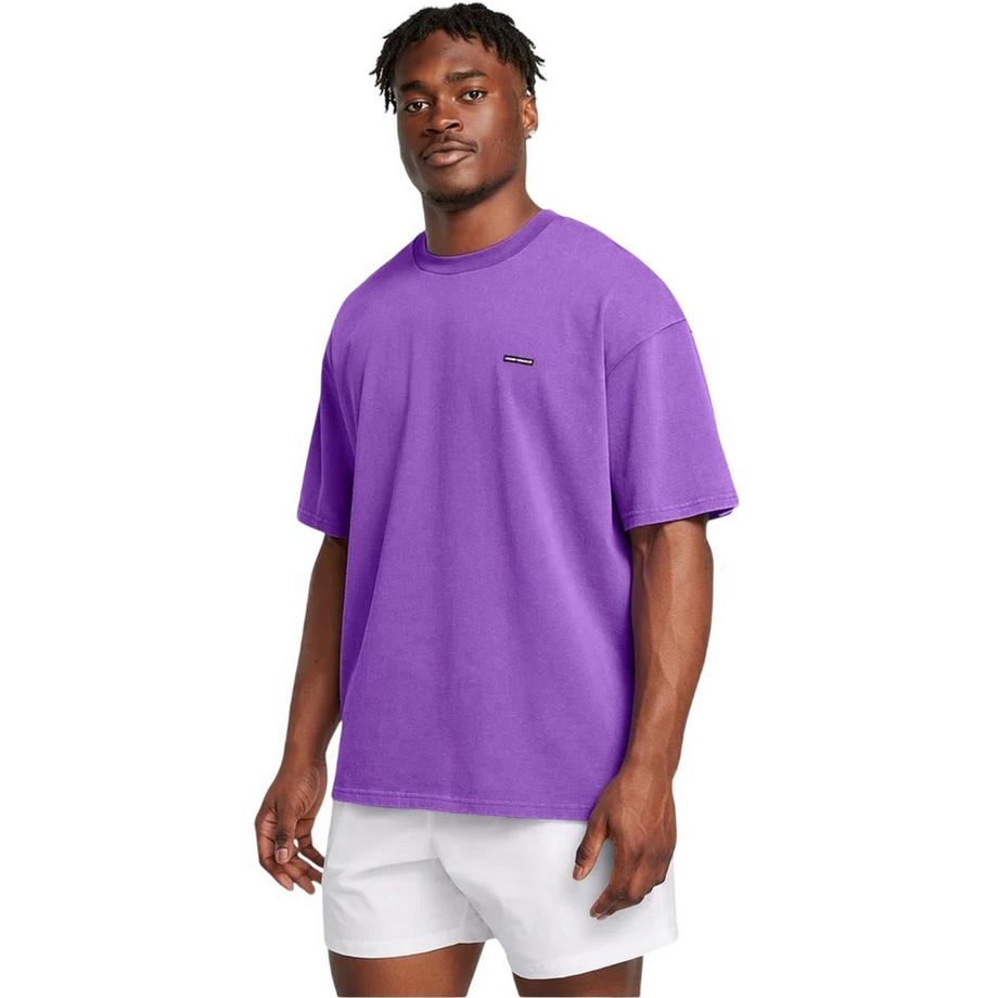 UNDER ARMOUR Gewaschenes übergroßes Logo T-Shirt  