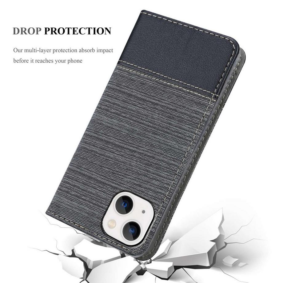 Cadorabo  Hülle für Apple iPhone 14 Magnetverschluss, Kartenfach 