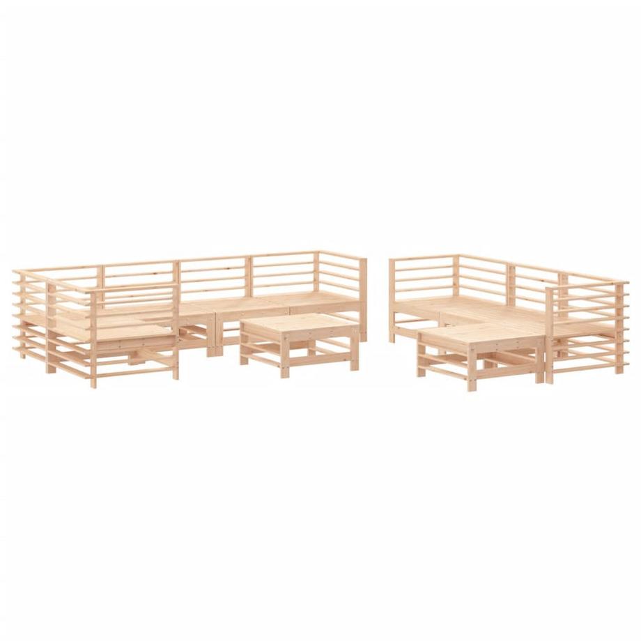 VidaXL Garten lounge set holz  