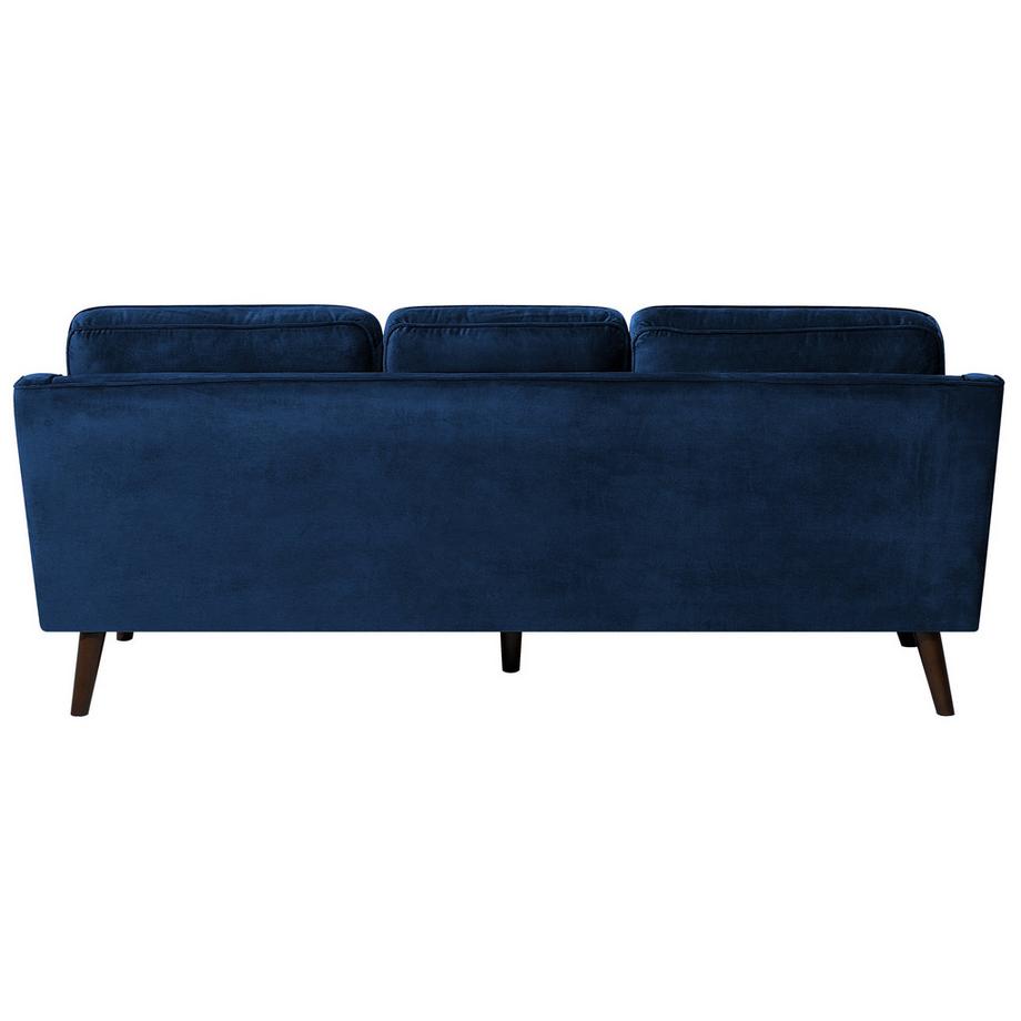 Beliani 3 Sitzer Sofa aus Samtstoff  LOKKA  