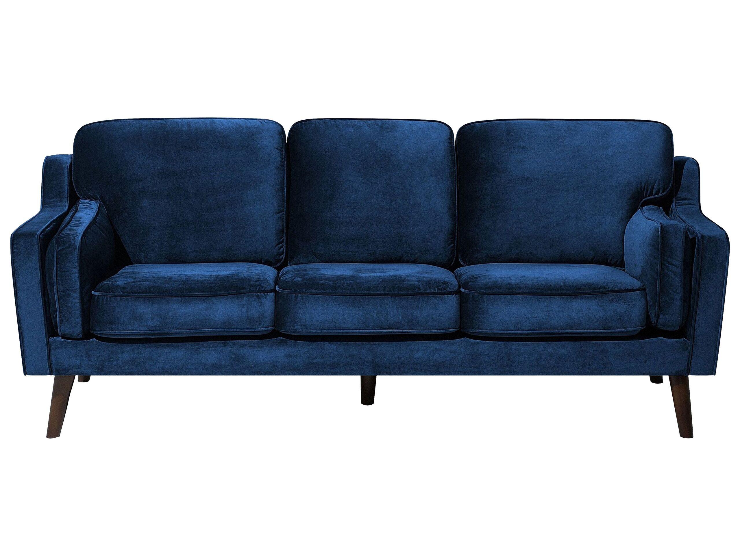 Image of 3 Sitzer Sofa aus Samtstoff Modern LOKKA 3 Sitzer Sofa aus Samtstoff Modern LOKKA