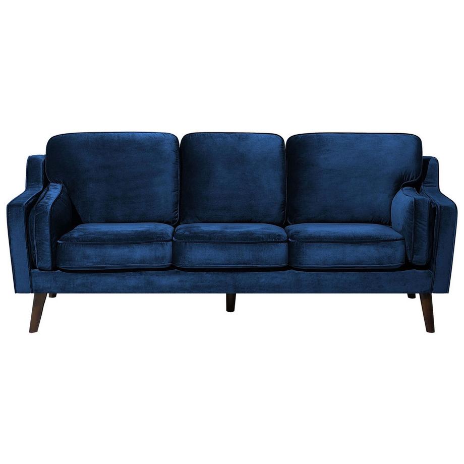 3 Sitzer Sofa aus Samtstoff  LOKKA