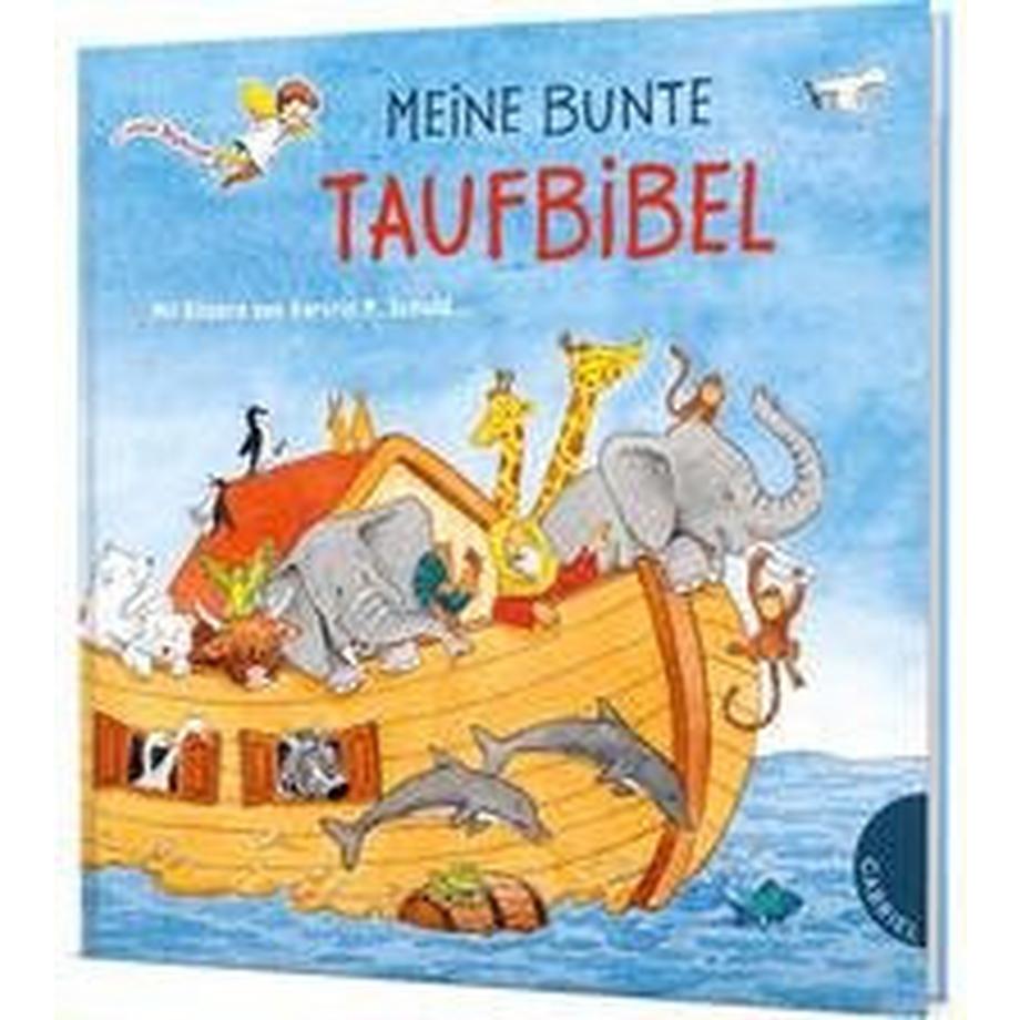 Dein kleiner Begleiter: Meine bunte Taufbibel Beutler, Dörte; Schuld, Kerstin M. (Illustrationen) Gebundene Ausgabe 