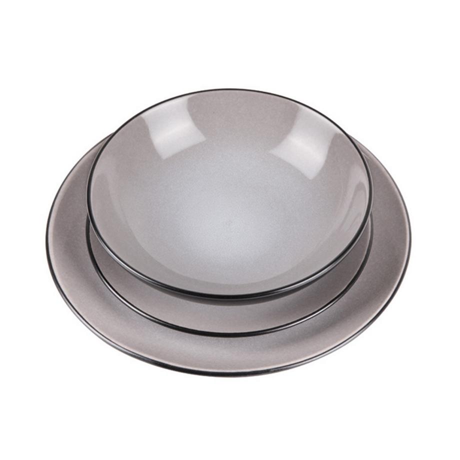 Berlinger Haus  Tellerset 18 teilig taupe 