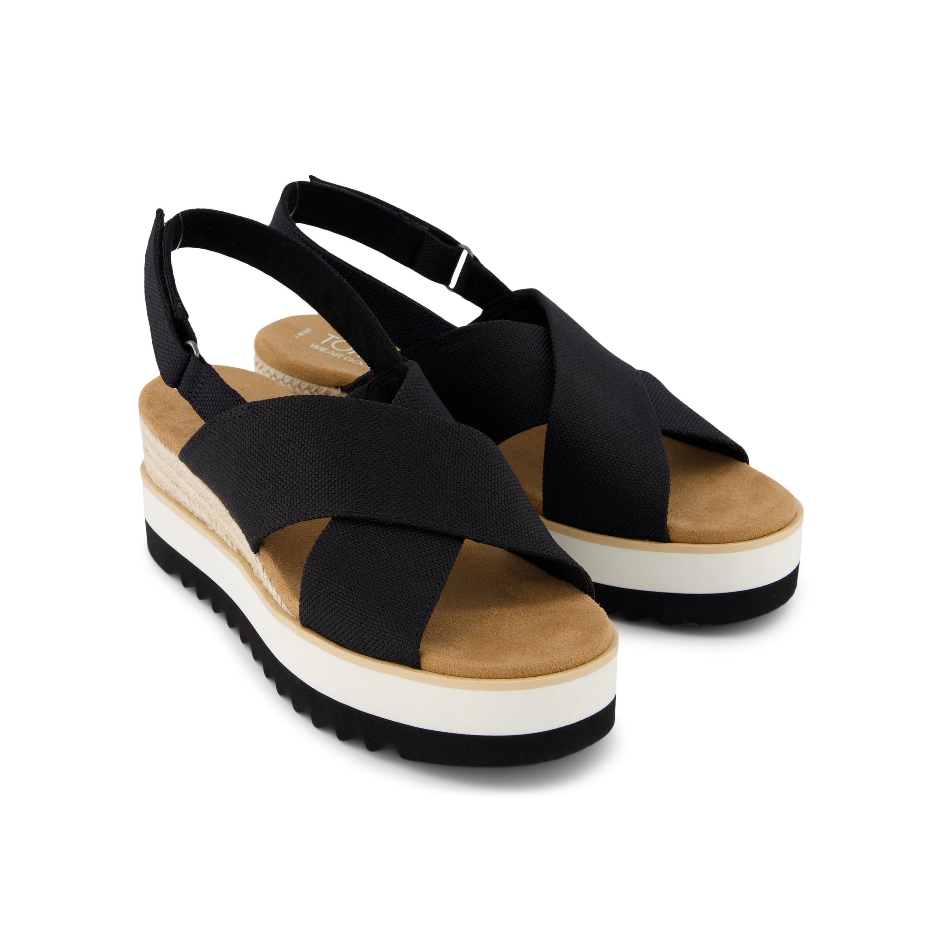 TOMS  sandales compensée   diana crossover 