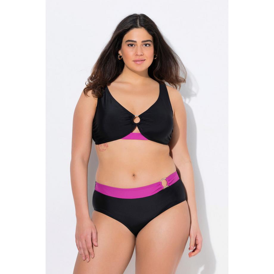 Ulla Popken Bikini Anello Decorativo Coppe Morbide Spalline Regolabili  