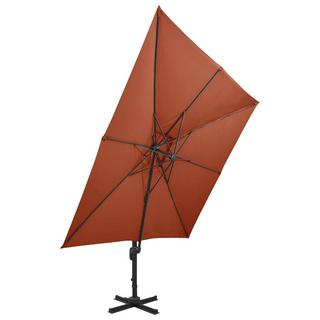 VidaXL Parasol de jardin en porte-à-faux  