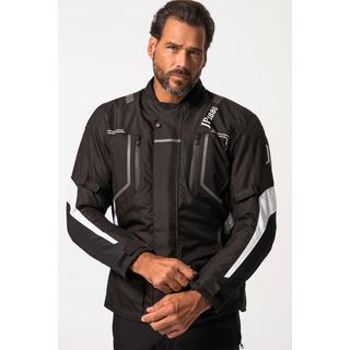 JP1880  Veste de moto, protections souples et empiècements réfléchissants 