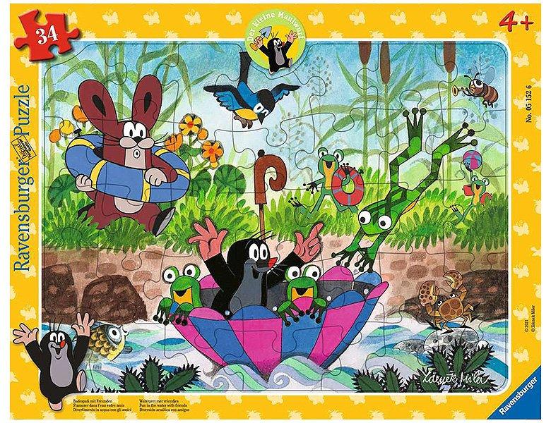 Image of Puzzle Badespass mit Freunden (34Teile)