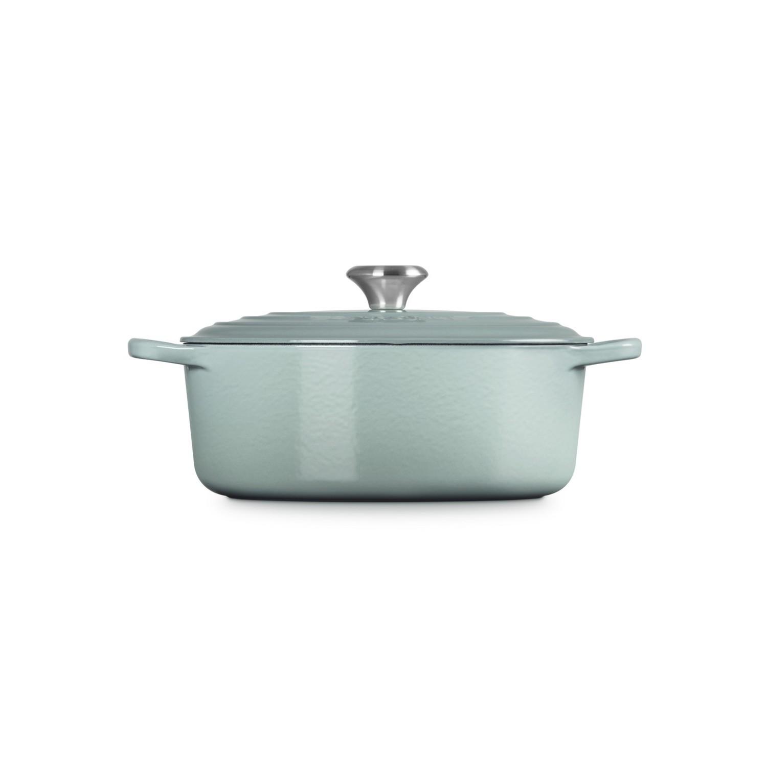 LE CREUSET Signature Bräter Oval  27 cm Sea Salt  