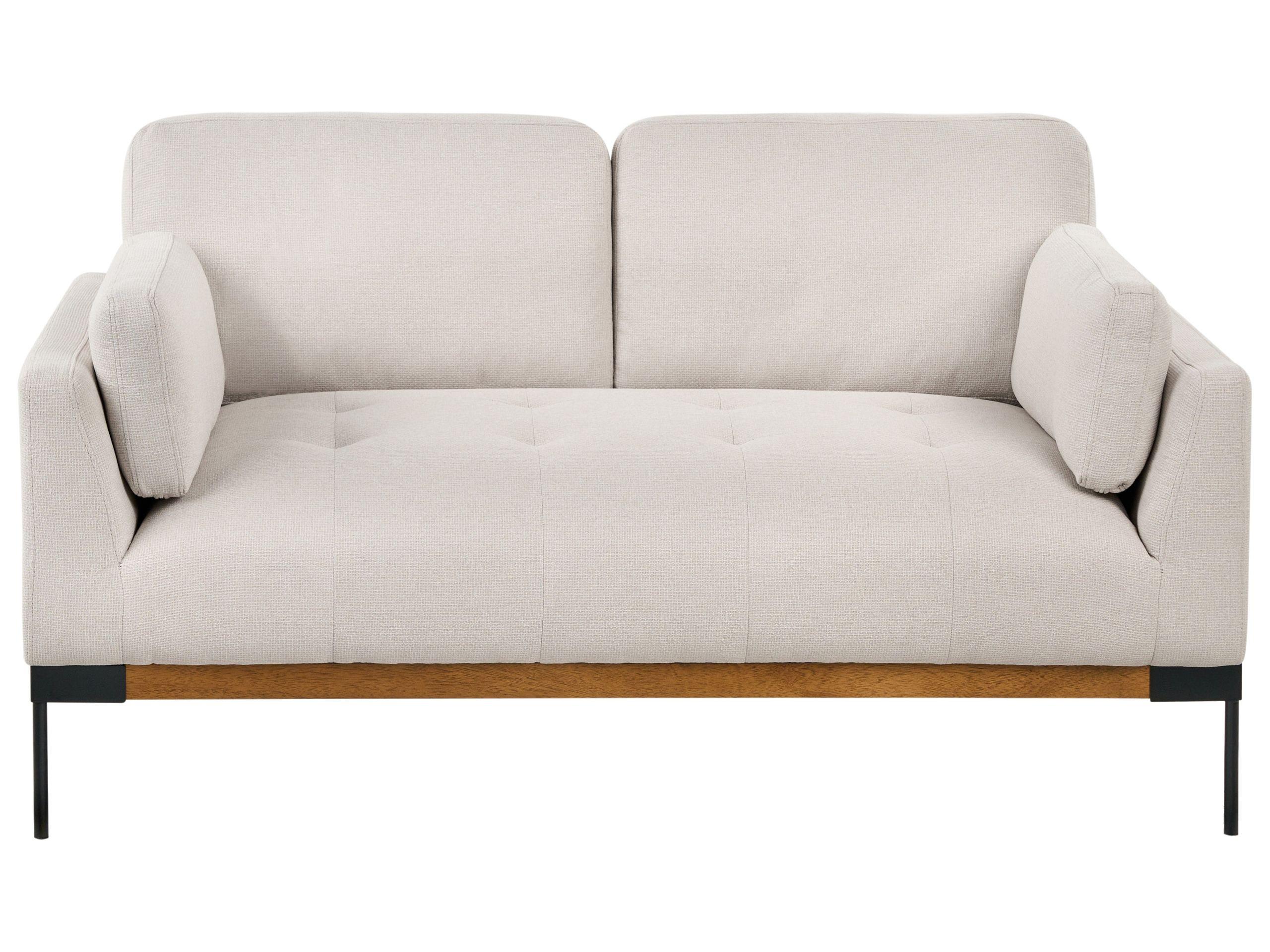 Beliani 2 Sitzer Sofa aus Polyester Modern SKAVEN  