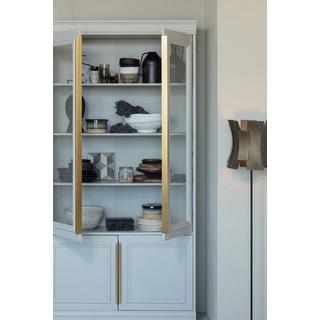 mutoni Armoire vitrine Organize T44 pin brume 110x215  