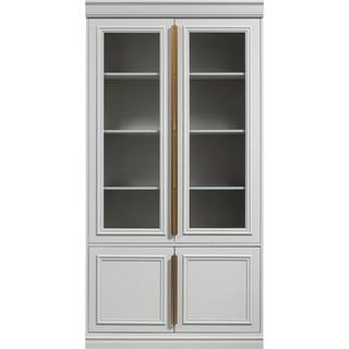 mutoni Vitrinenschrank Organize T44 Kiefer nebel 110x215  