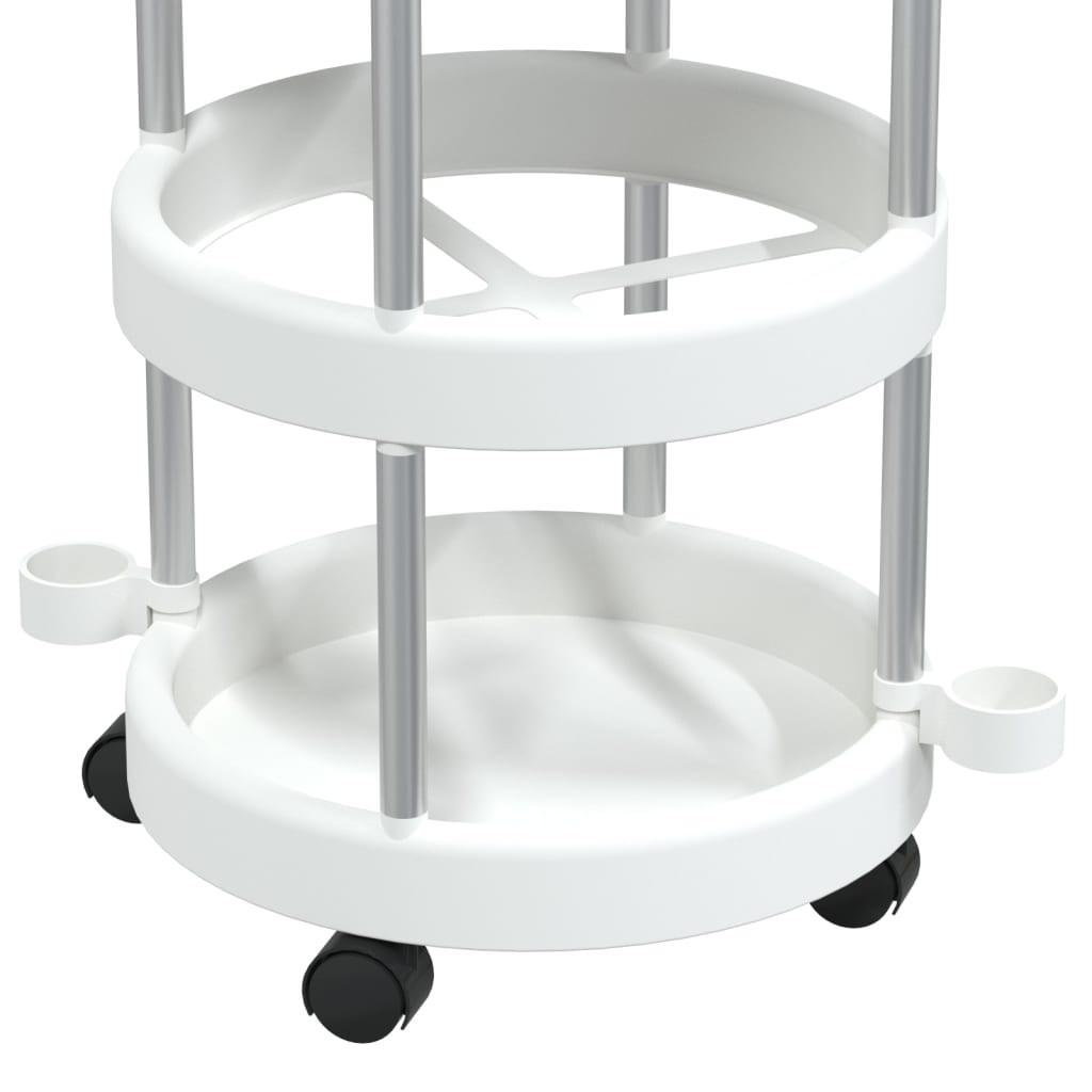 VidaXL Chariot de nettoyage aluminium  