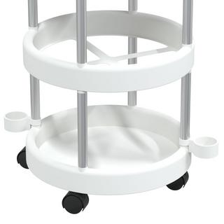 VidaXL Chariot de nettoyage aluminium  