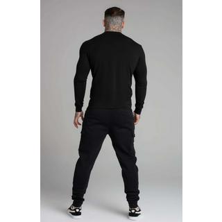 Sik Silk  Sweatshirt Black Essential Sweatshirt 