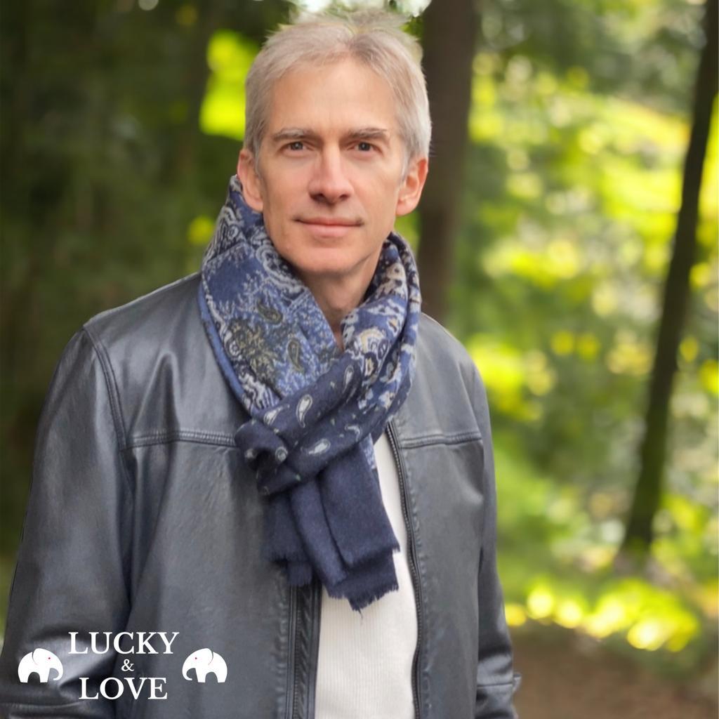 LUCKY & LOVE Panpatia Echarpe en Mérinos  