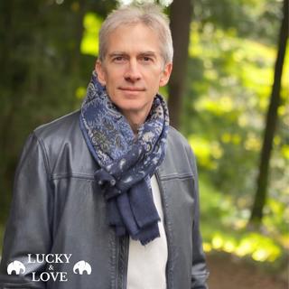 LUCKY & LOVE Panpatia Echarpe en Mérinos  