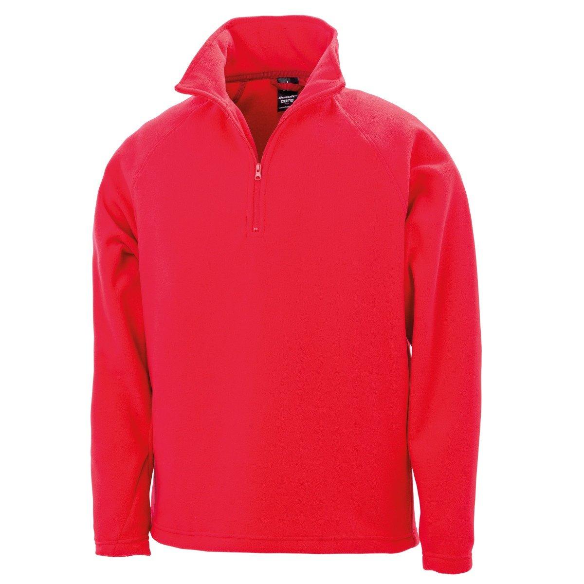 Image of Core Micron Fleecepullover Herren Rot Bunt M