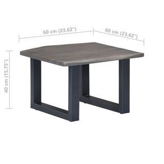 VidaXL Table basse bois d'acacia  