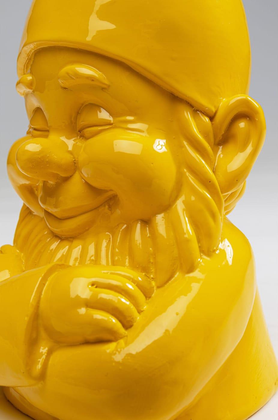 KARE Design Figurine décorative nain jaune 21  