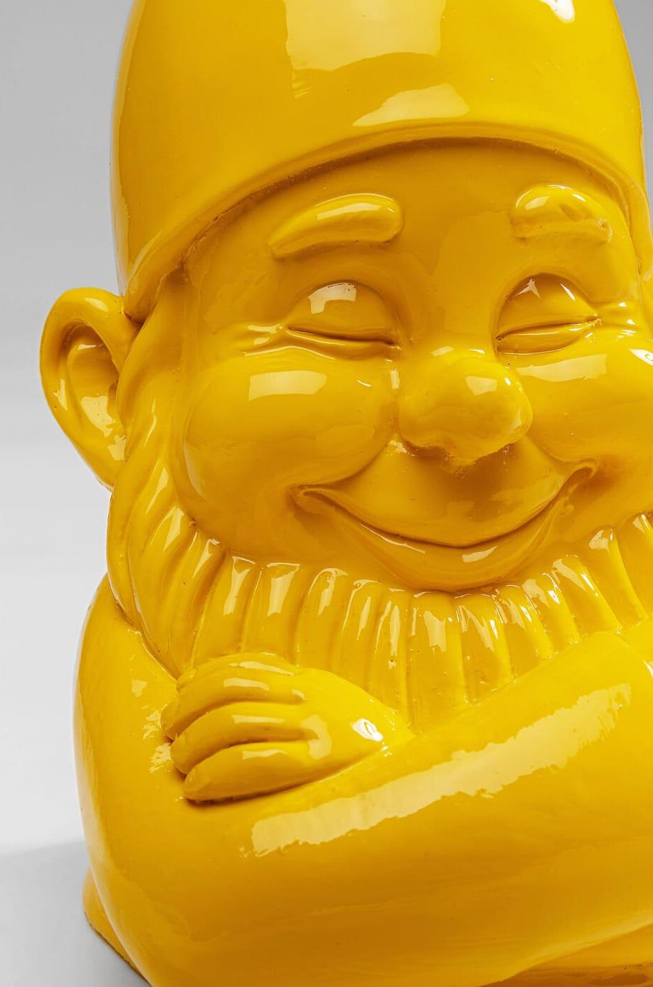 KARE Design Figurine décorative nain jaune 21  