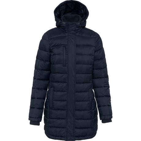 Kariban  eichte damen-parka mit kapuze 