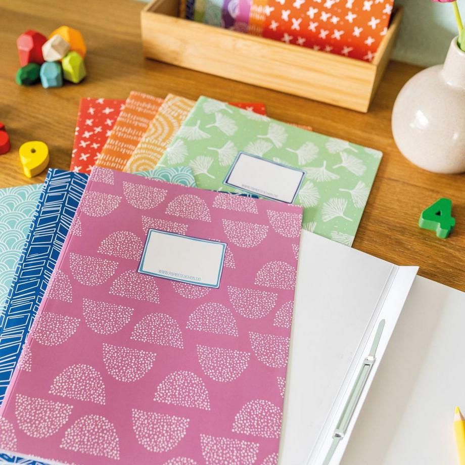 Papierdrachen Schnellhefter aus Karton Set  