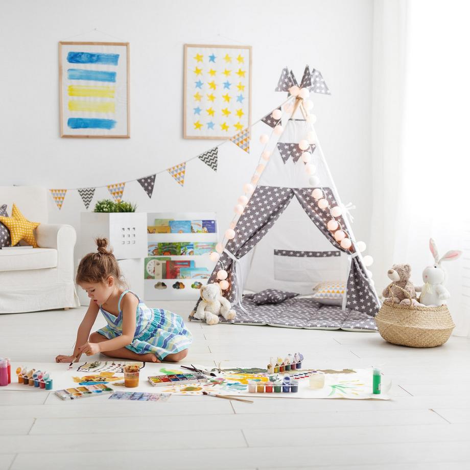 B2X Libreria per bambini di colore bianco  