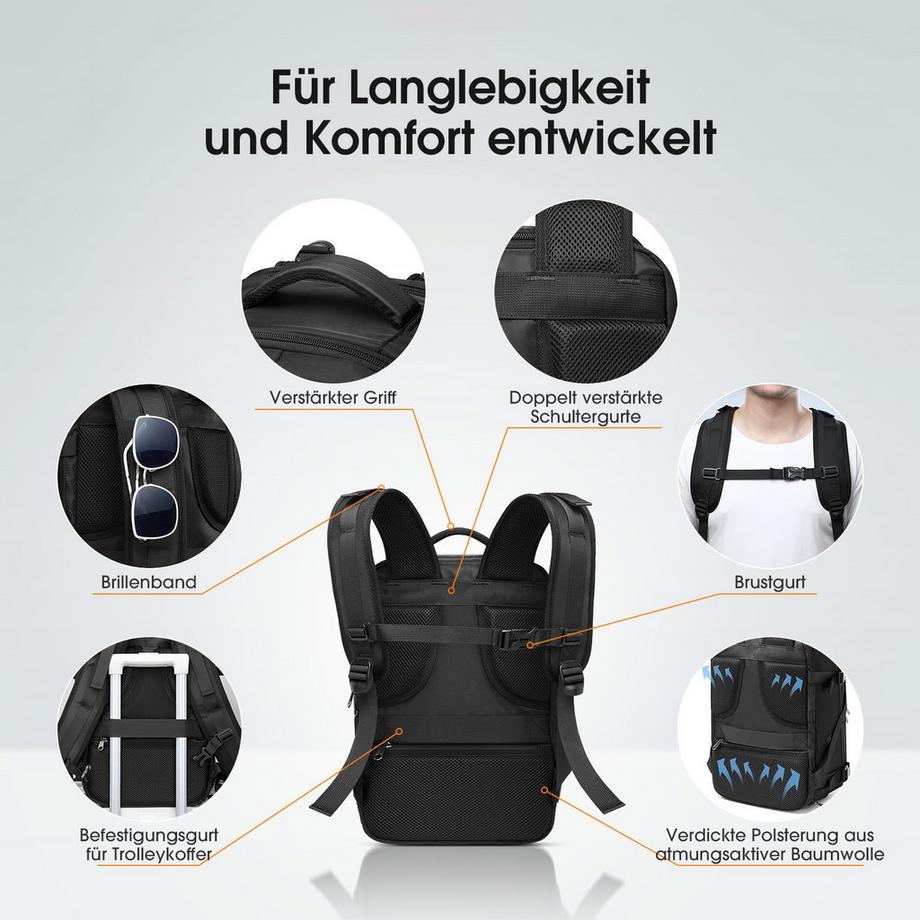 Only-bags.store Sac à dos de voyage bagage cabine  