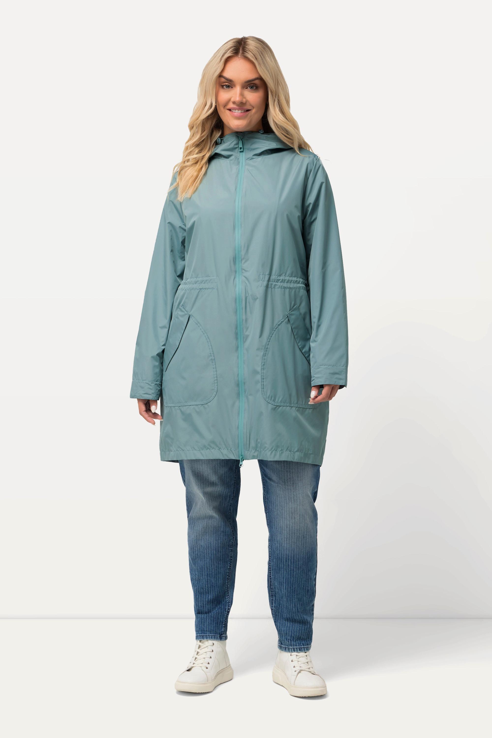 Ulla Popken  Parka technique HYPRAR, imperméable, capuche 