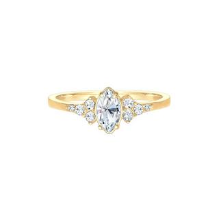 Elli  Ring Marquise Kristalle 