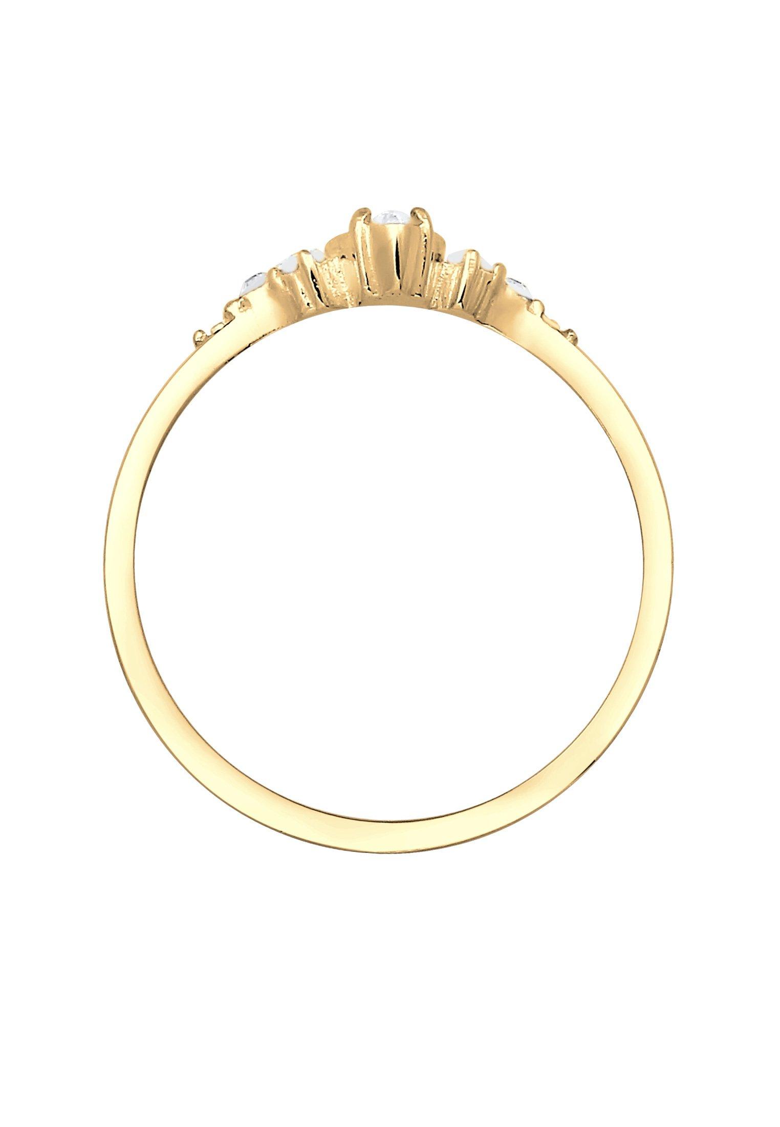 Elli  Ring Marquise Kristalle 