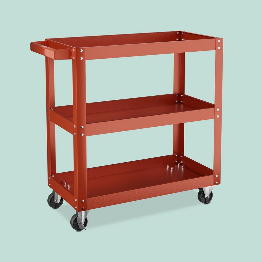 Northix Werkstattwagen mit 3 Etagen  