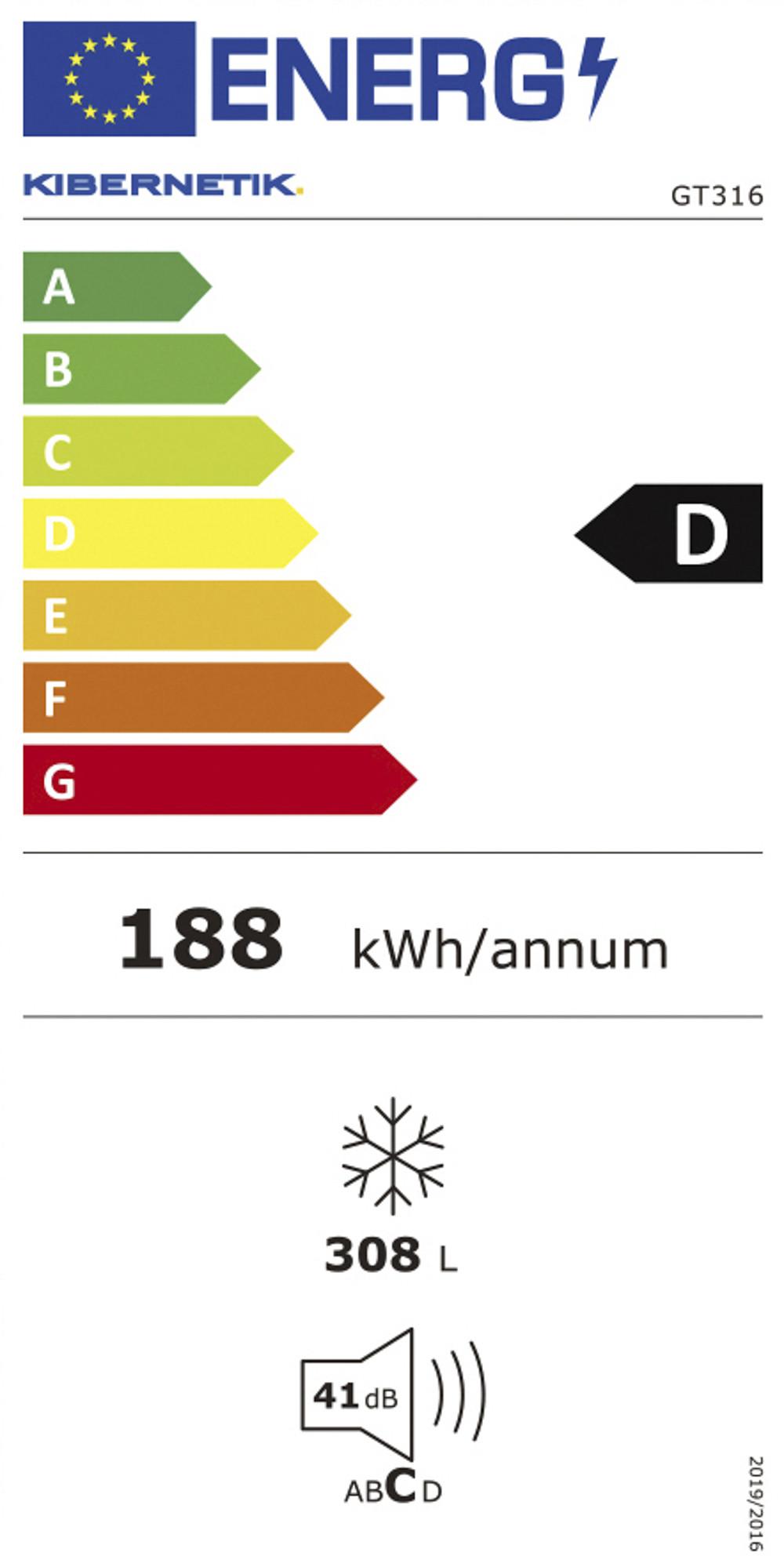 Kibernetik Gefriertruhe FSP 300 Liter ( D )  