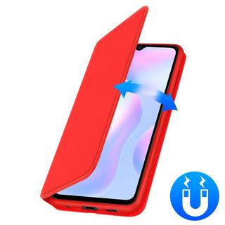 Avizar  Custodia Flip Xiaomi Redmi 9A rosso 