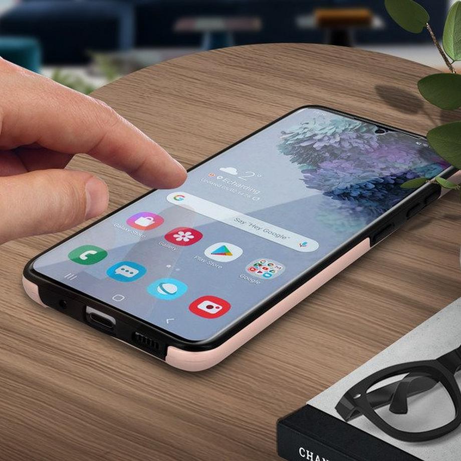 Avizar  Coque 360 Galaxy S20 Plus - Rose 