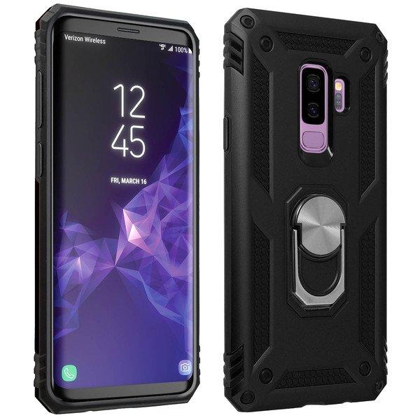 Avizar  Stoßfeste Hülle Galaxy S9 Plus Schwarz 