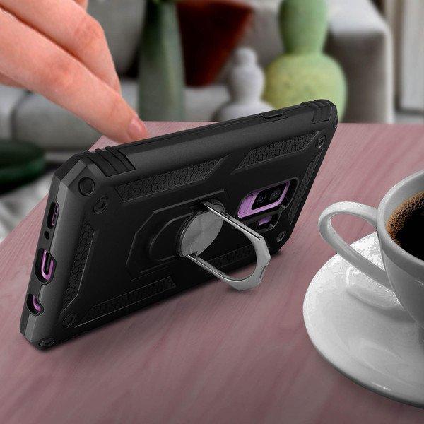 Avizar  Coque Antichoc Galaxy S9 Plus Noir 