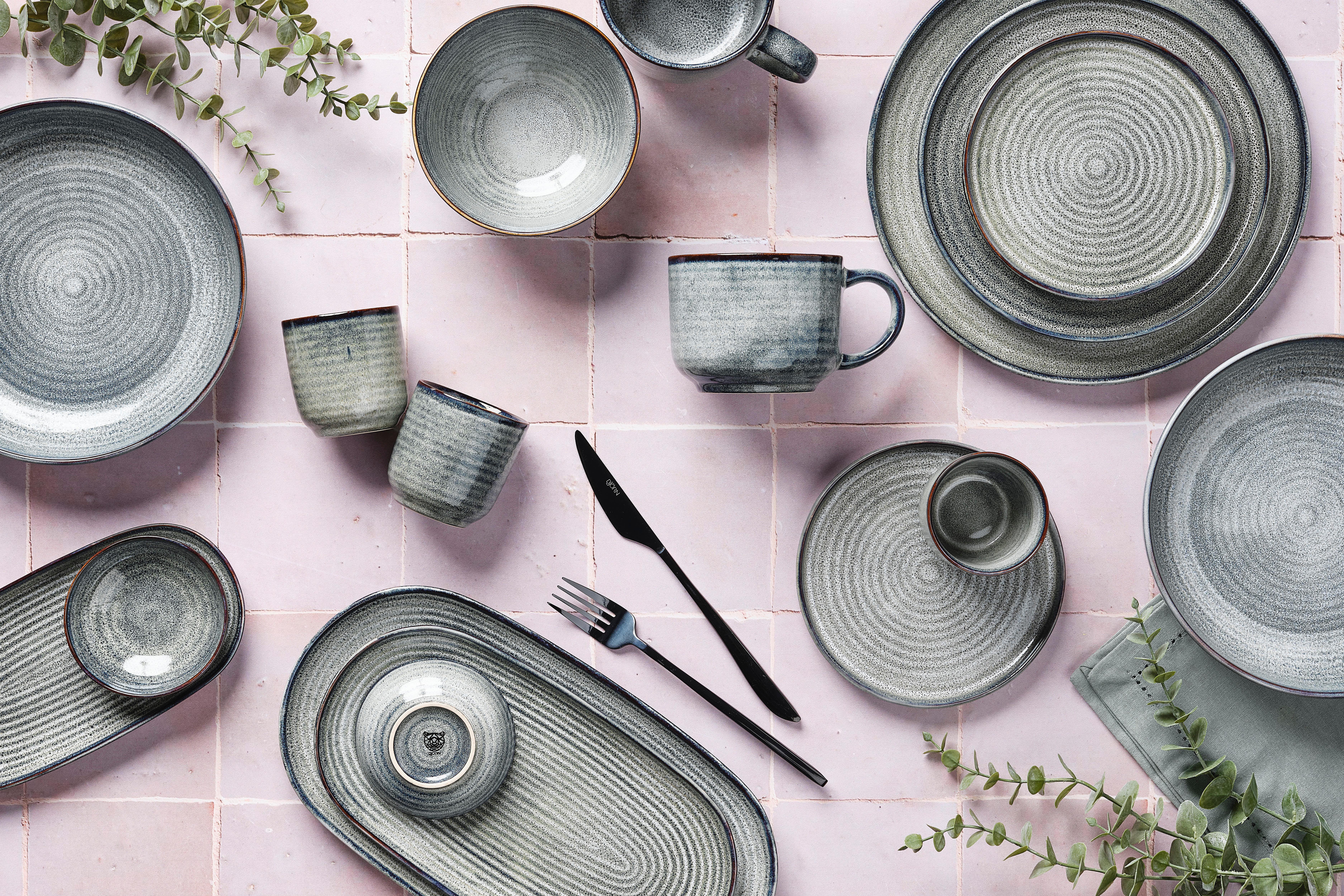 BJÖRN Service de table ZEN - 48 pièces - naturel  