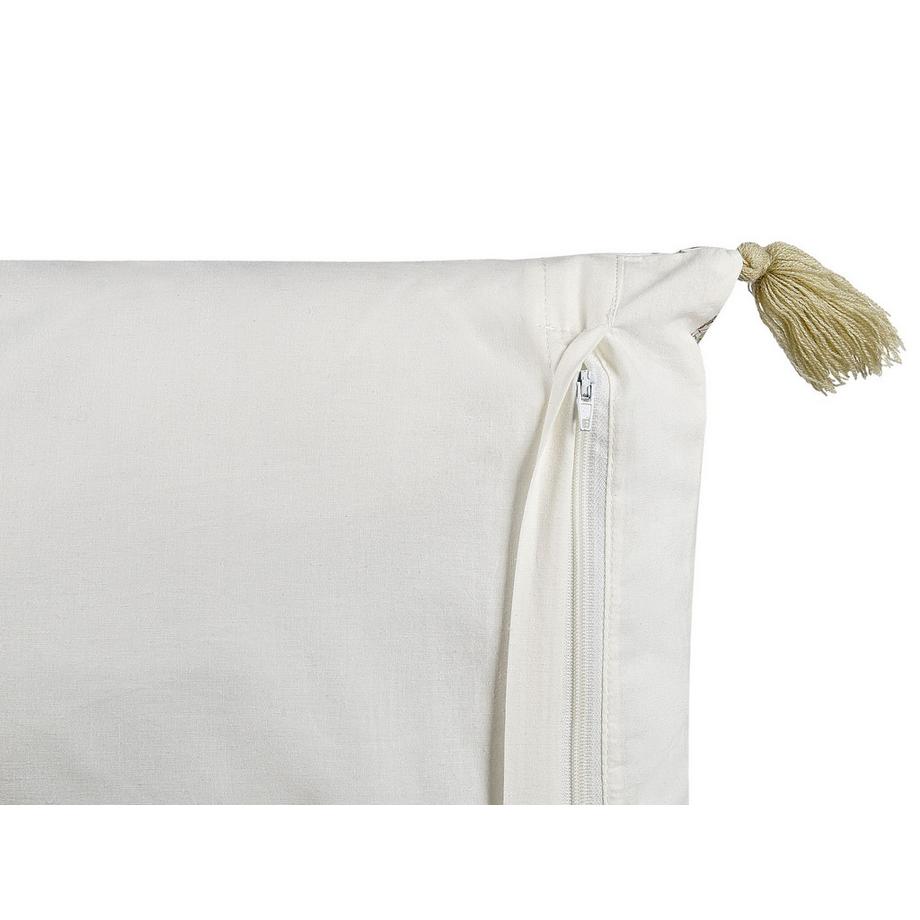 Beliani Dekokissen 2er Set aus Baumwolle Klassisch CARISSA  