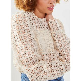 La Petite Etoile Cosette Blouse Fleurie Manches Bouffantes  