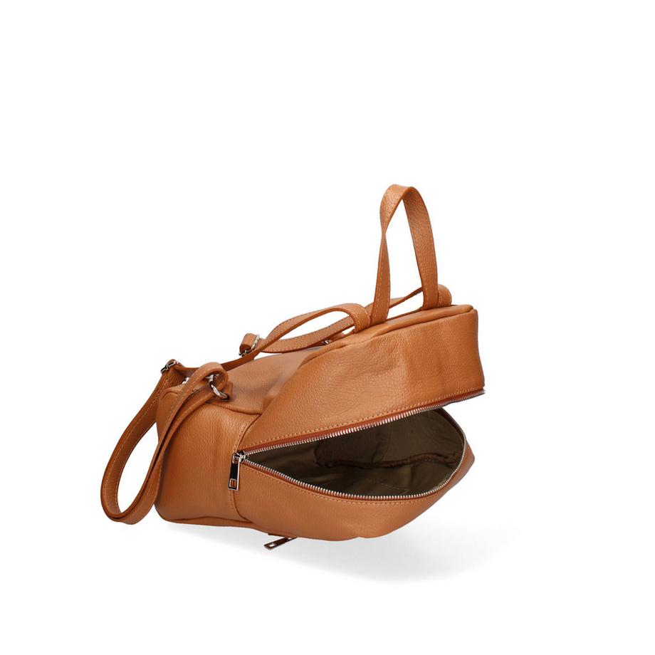 Gave Lux Schwarzer Leder Freizeitrucksack  