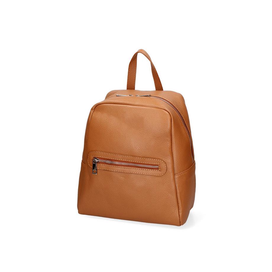 Gave Lux Schwarzer Leder Freizeitrucksack  