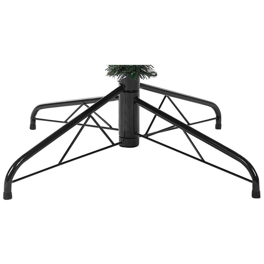 Beliani Künstlicher Weihnachtsbaum mit Schnee aus PVC Skandinavisch BASSIE  