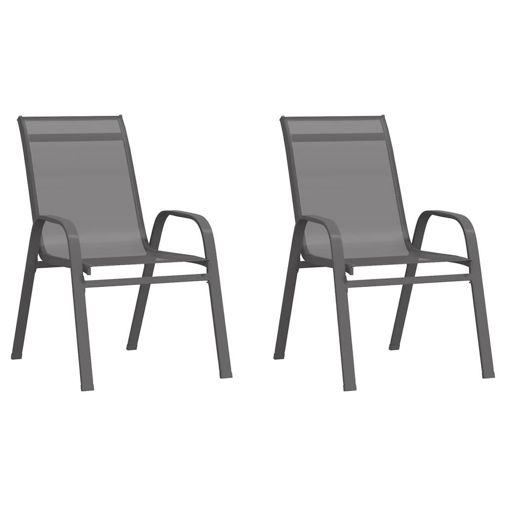 VidaXL Bistro-set stahl  