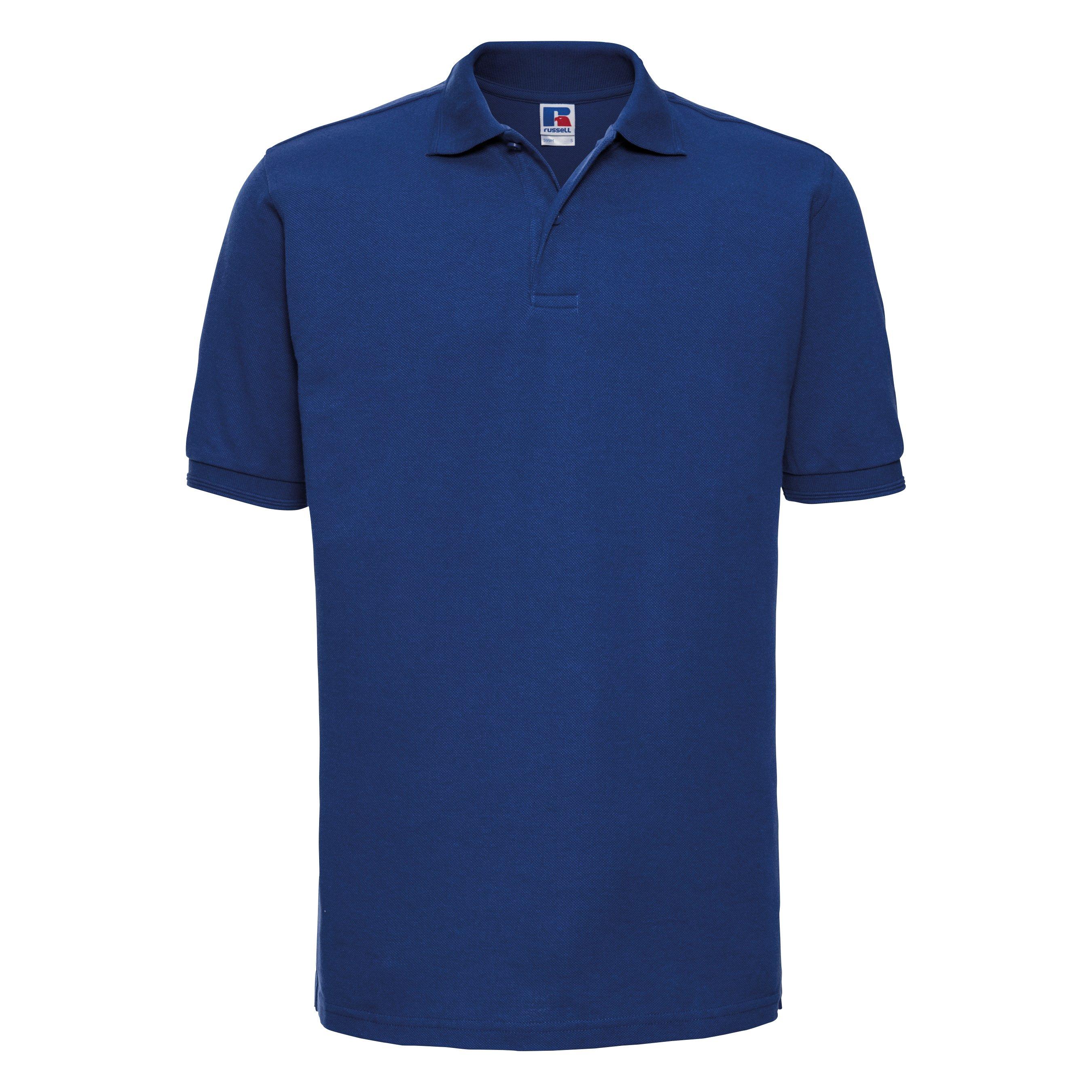 Image of Ripp Poloshirt, Kurzarm Herren Königsblau 4XL