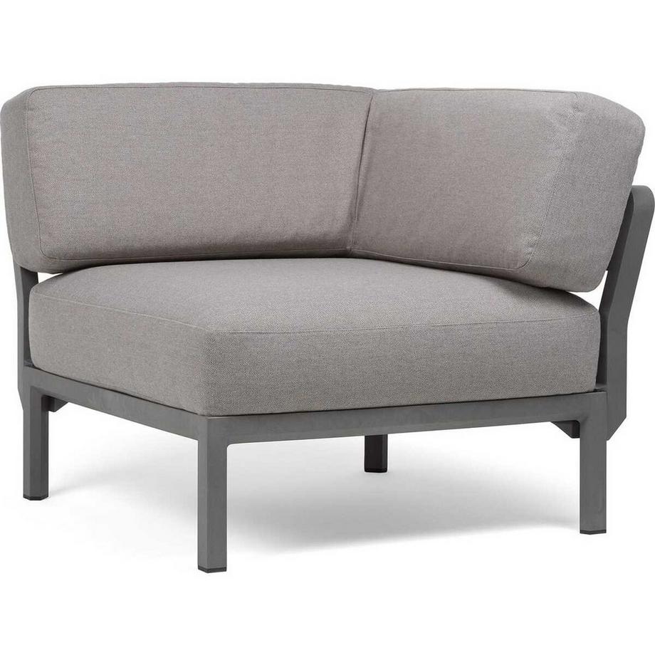 NARDI outdoor Élément d&#039;angle salon de jardin Maximo gris  