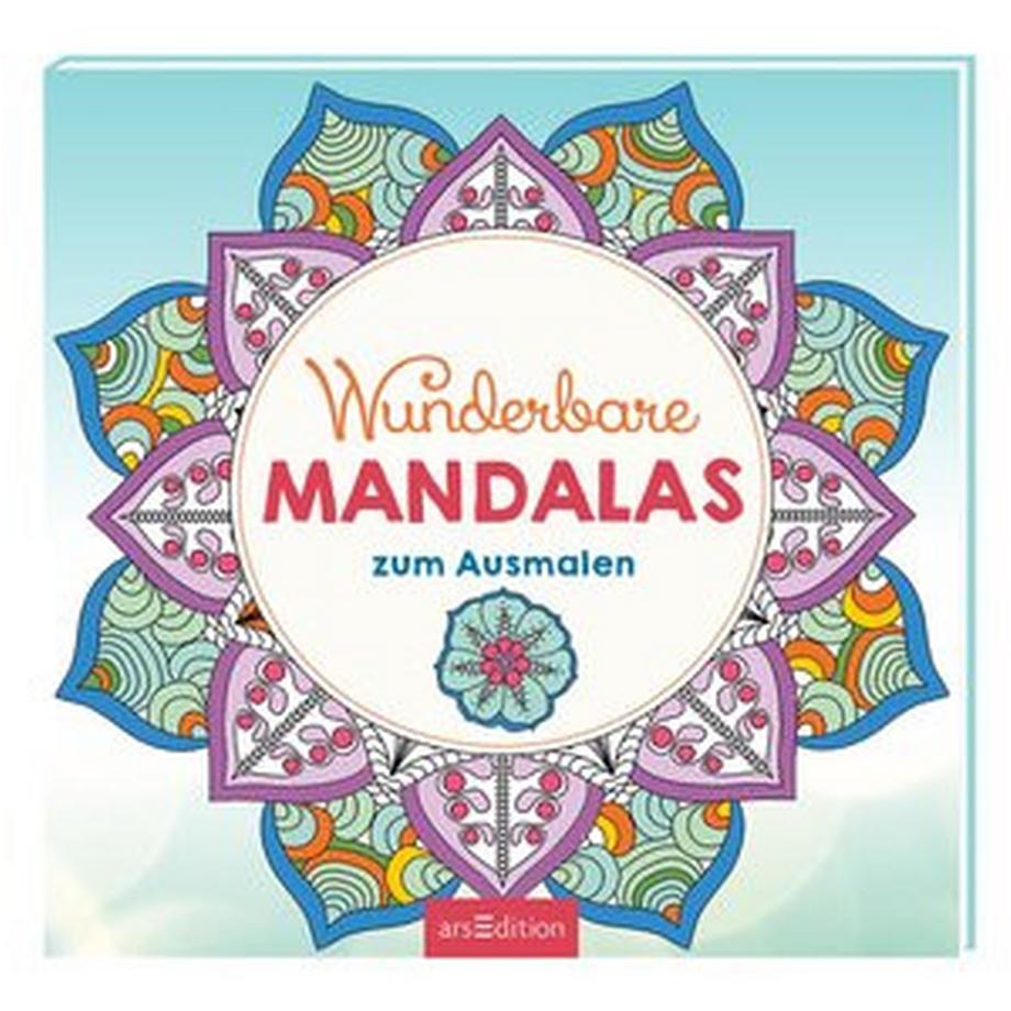 ARS EDITION  Wunderbare Mandalas zum Ausmalen 