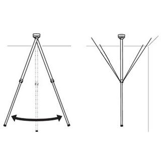 AXIS  Axis Staffa telescopica a soffitto T91B50 